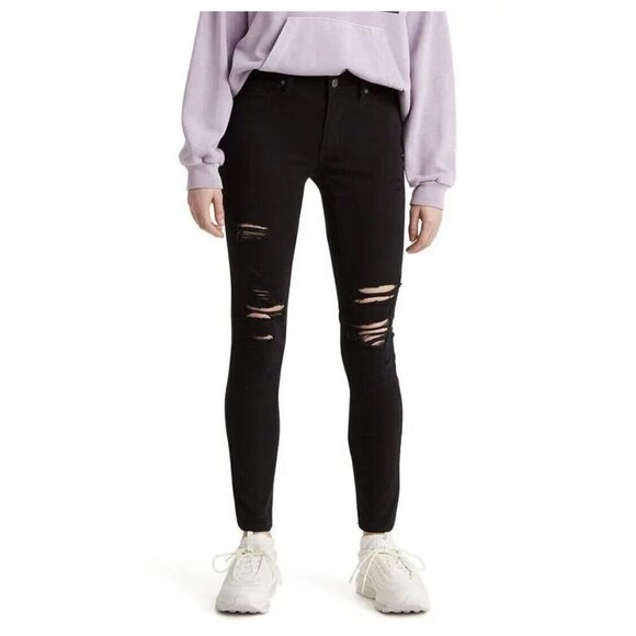 Levi's Sculpt Hypersoft Women's 711 Skinny Jeans, , W33 L30 (US 16) R - Picture 1 of 5